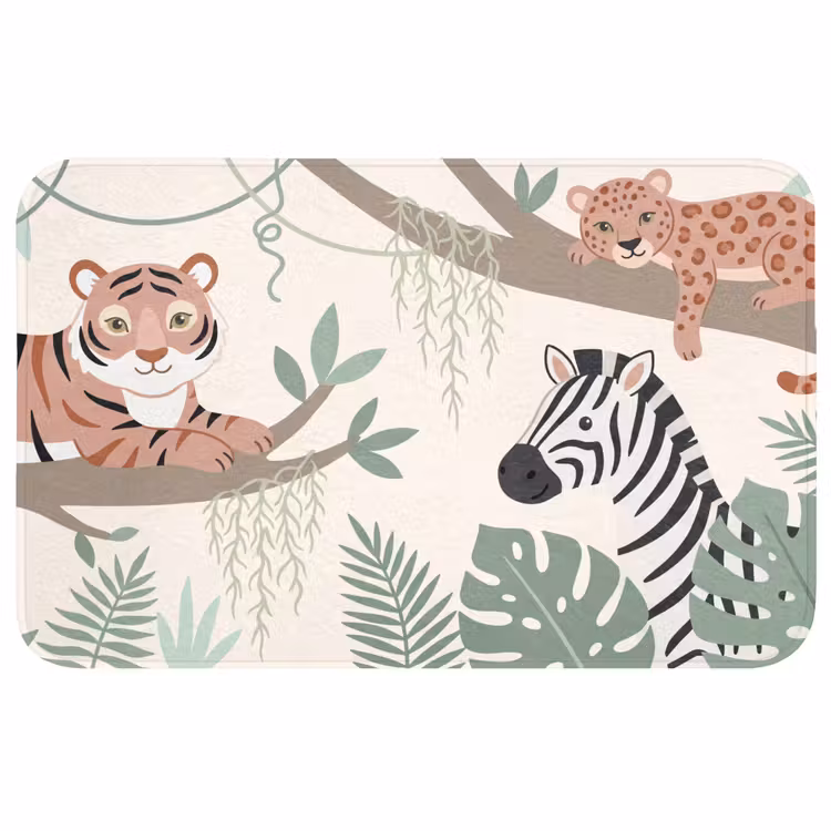 Badmat - Jungle - Rustiek - Pastel — 1