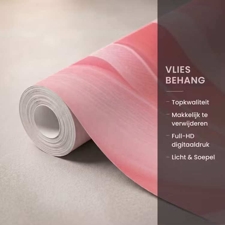 Behang - Dahlia - Bloem - Close up - Roze — 3