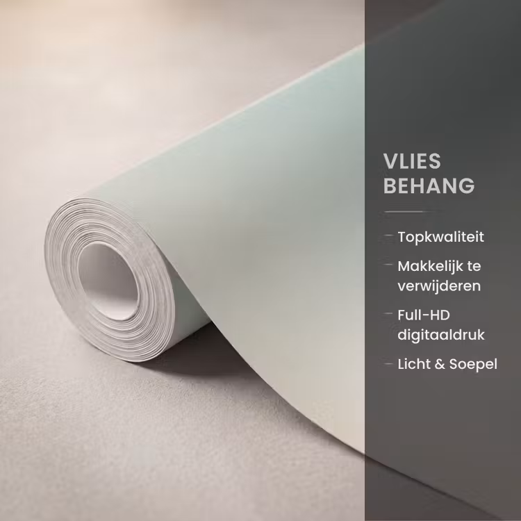 Behang - Lieveheersbeestje - Bloemen - Wit — 3