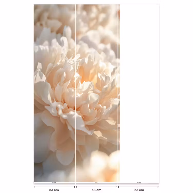 Behang - Close up - Pioenroos - Lichtroze — 6