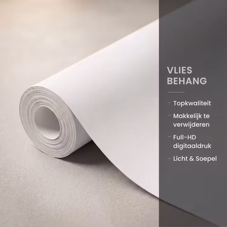 Behang - Rivierlandschap - Minimalistisch - Aardetinten — 3