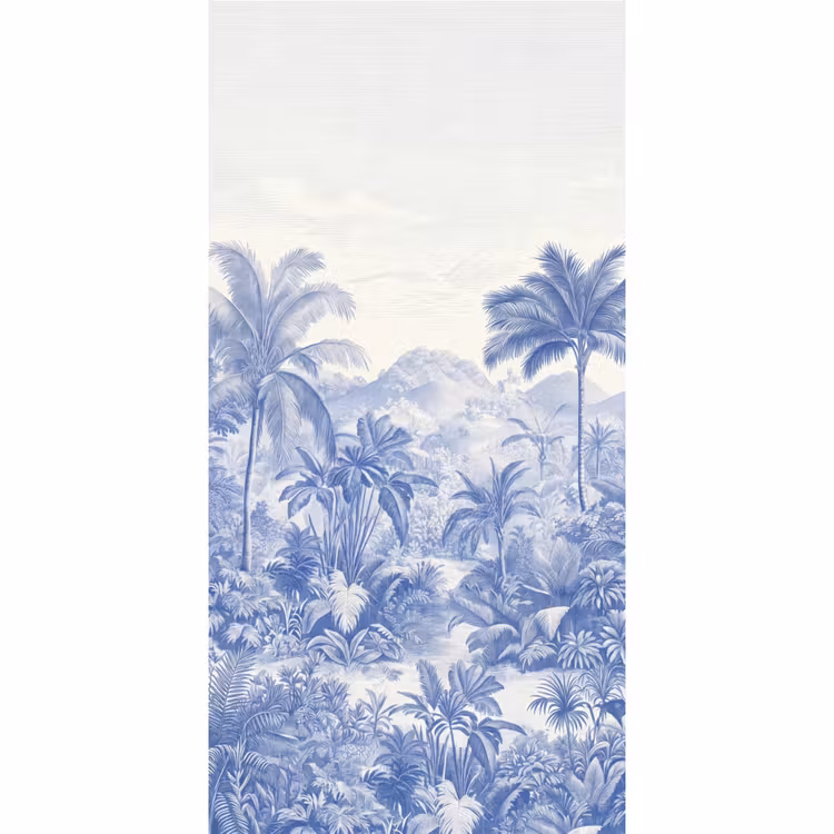 Behang - Tropisch - Jungle - Blauw — 2