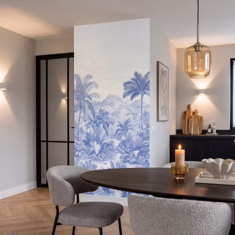 Behang - Tropisch - Jungle - Blauw — 5
