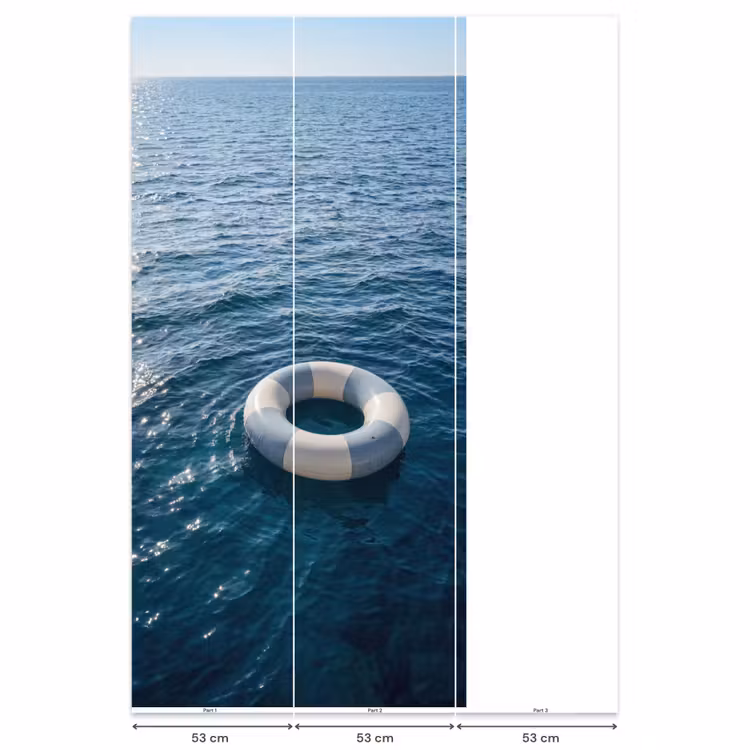 Behang - Oceaan - Zwemband - Horizon — 6