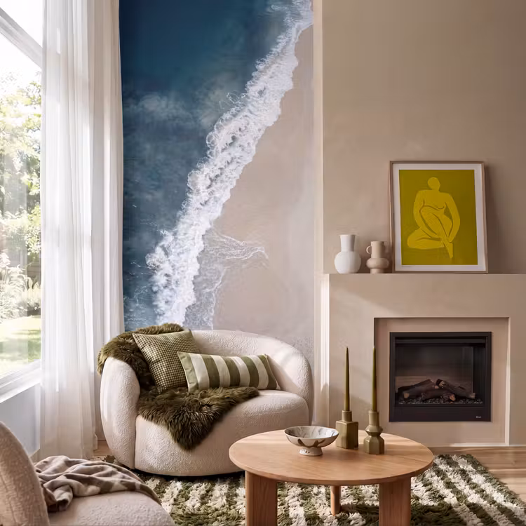 Behang - Strand - Zee - Golven — 1