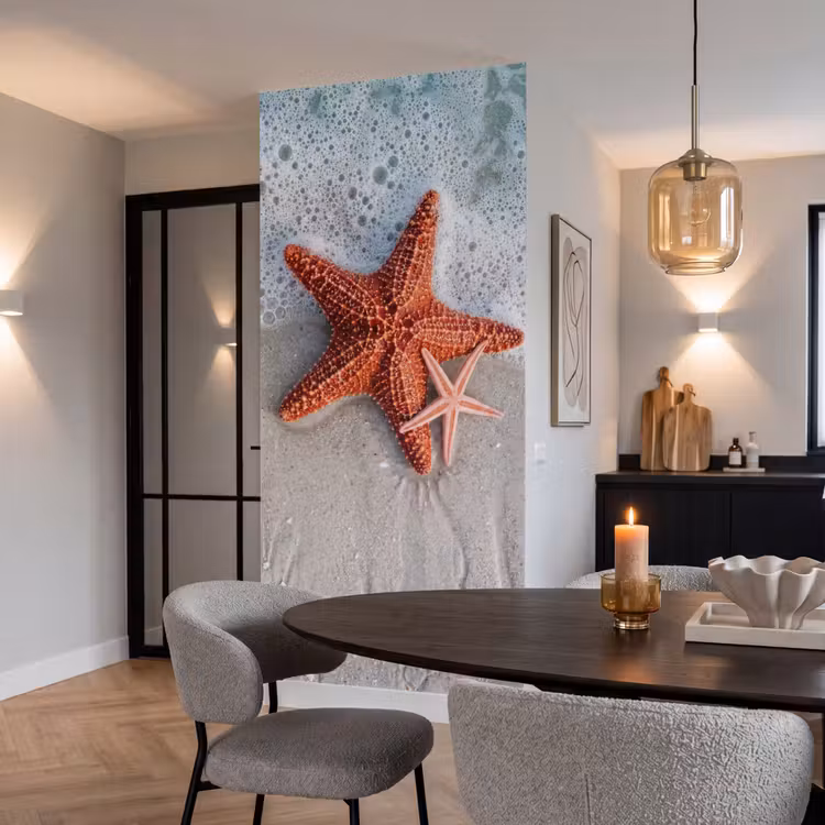 Behang - Zeester - Strand - Zee — 5