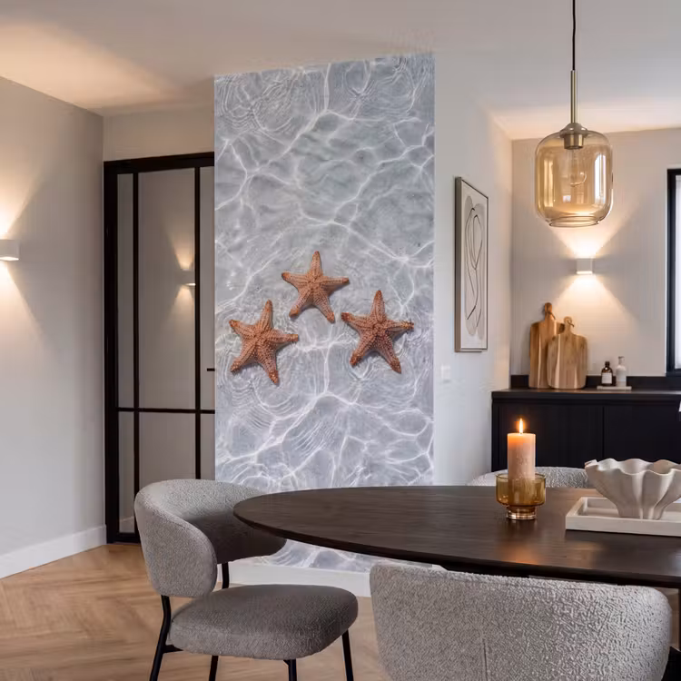 Behang - Zeesterren - Water - Helder — 5