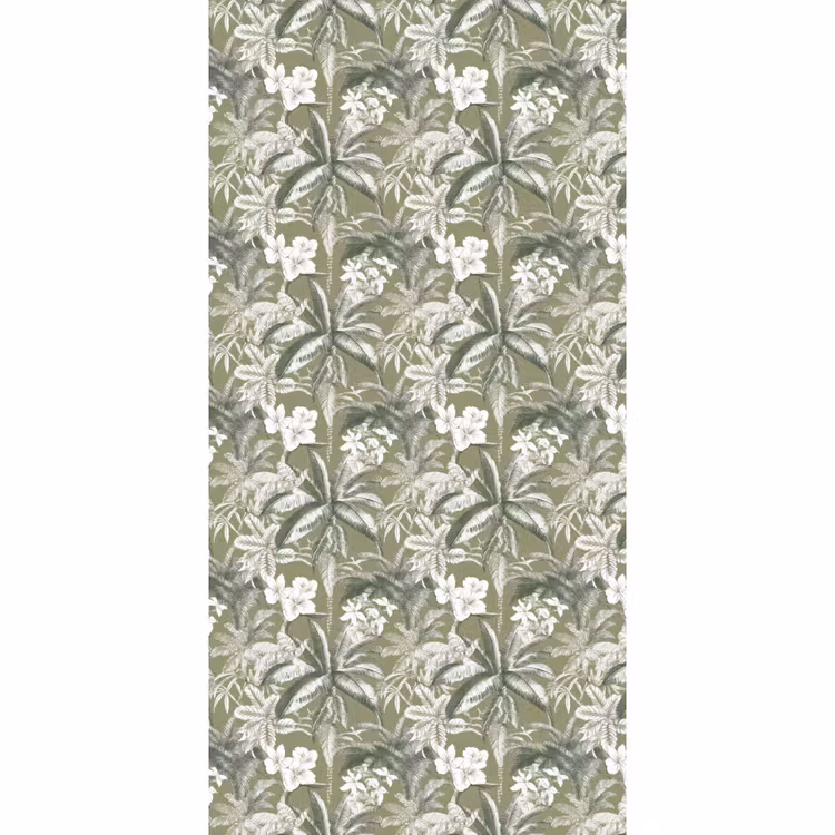 Behang - Botanisch - Bloemen - Groen — 2
