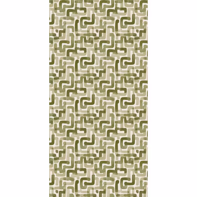 Behang - Modern - Grafisch - Groen — 2