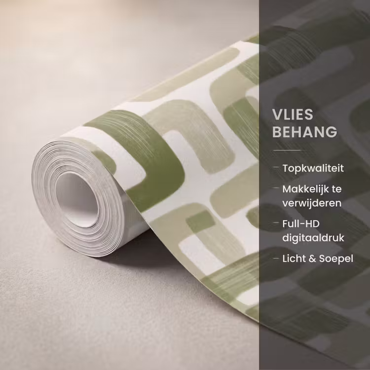 Behang - Modern - Grafisch - Groen — 3