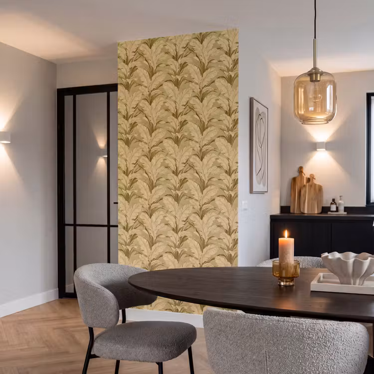 Behang - Palmbladeren - Klassiek - Groen — 5