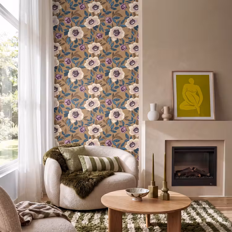 Behang - Floraal - Stilleven - Kleurrijk — 1