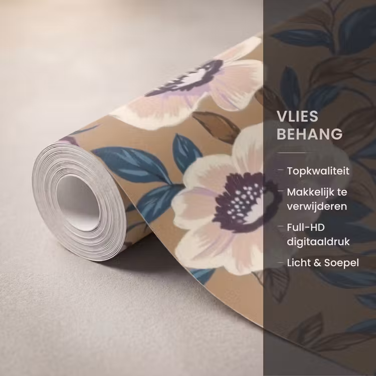Behang - Floraal - Stilleven - Kleurrijk — 3