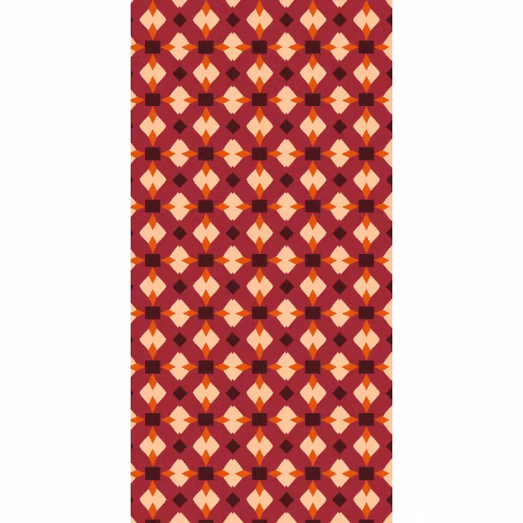 Behang - Retro - Patroon - Kleurrijk — 2