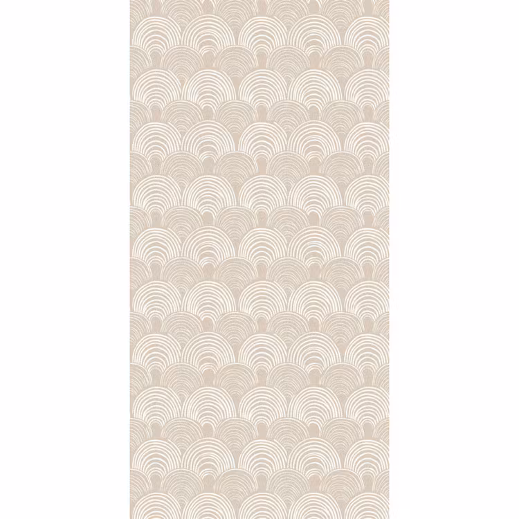 Behang - Golven - Structuur - Beige — 2