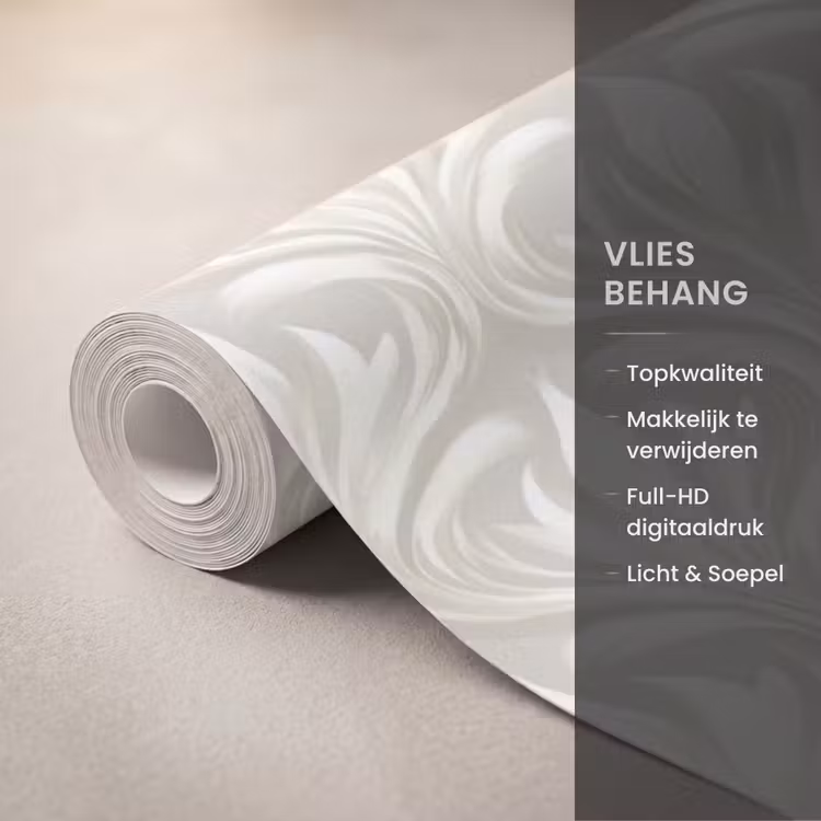 Behang - Barok - Patroon - Beige — 3