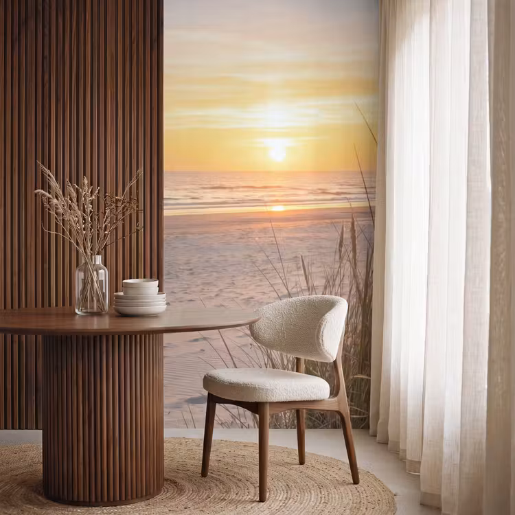 Behang - Zonsondergang - Duinen - Zee — 4