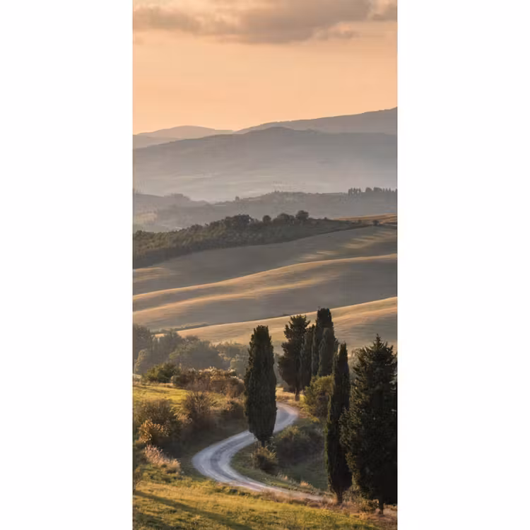 Behang - Toscaans - Landschap - Heuvels — 2