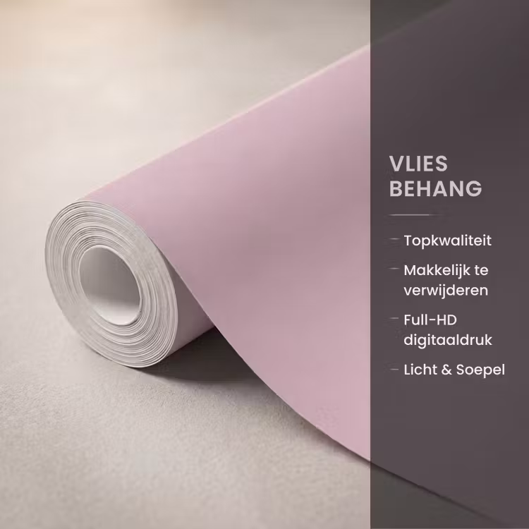 Behang - Bloemen - Anthuriums - Geel - Roze — 3