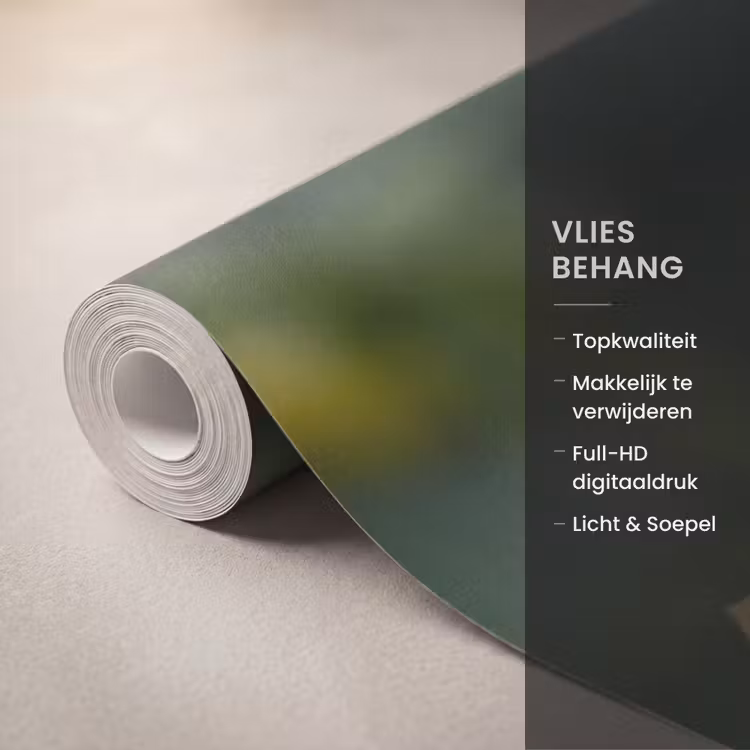 Behang - Dahlia - Bloem - Oranje — 3