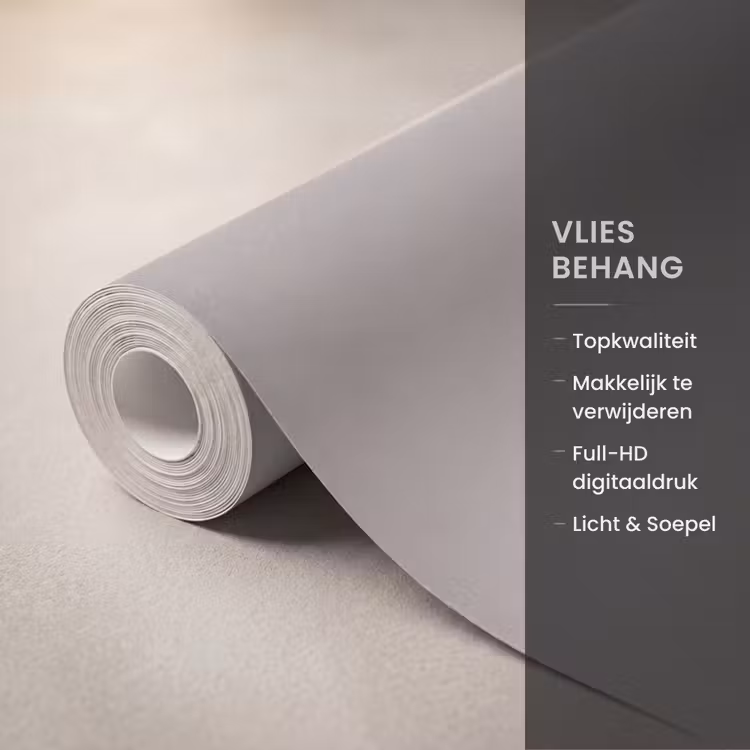 Behang - Katoenbol - Minimalistisch - Wit — 3