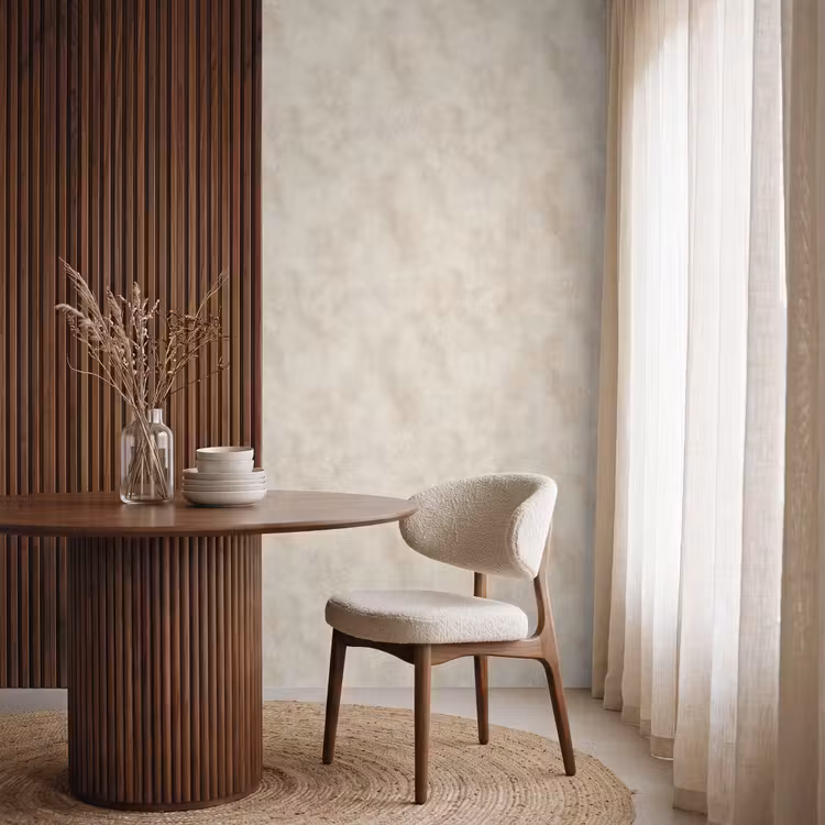 Behang - Structuur - Spikkels - Beige — 4