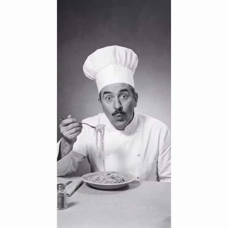 Behang - Chef - Spaghetti - Pasta — 2