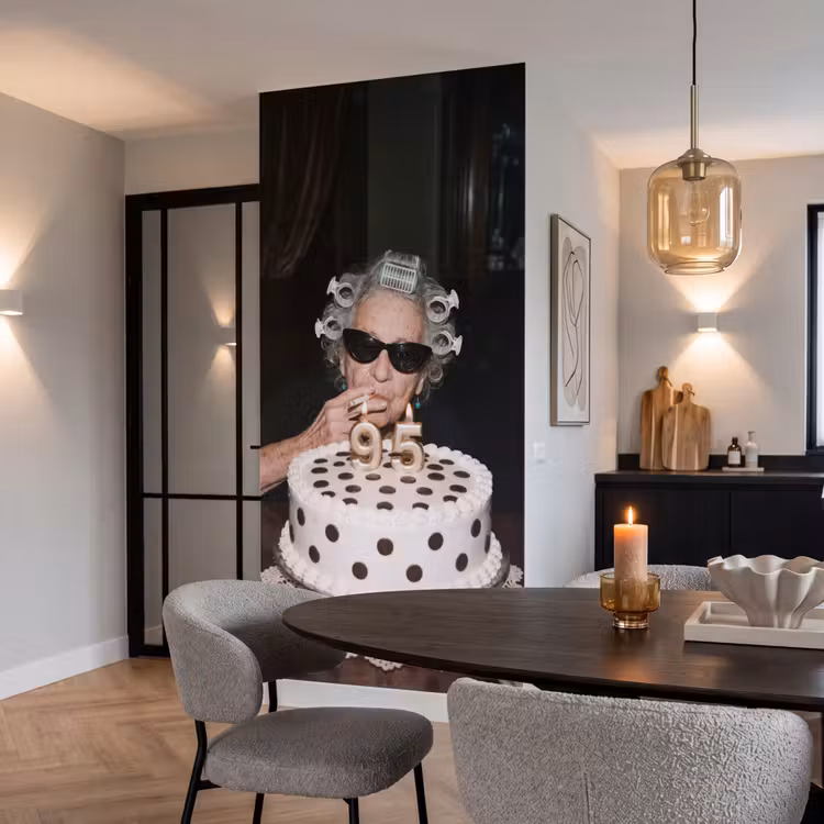Behang - Verjaardag - Krulspeld - Oma — 5