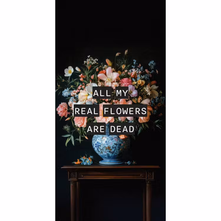 Behang - Bloemen - Art - Pastel - Quotes — 2
