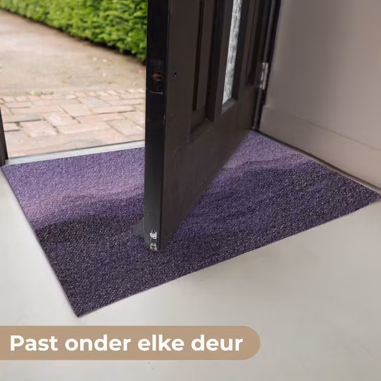 Deurmat - Heuvels - Paars - Mist - Zon — 7