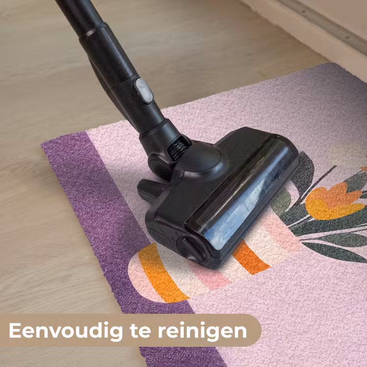 Deurmat - Tulpen - Vaas - Strepen - Paars — 9