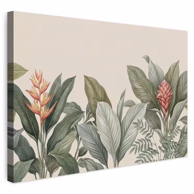 Buiten canvas - Tropisch - Planten - Modern - Groen
