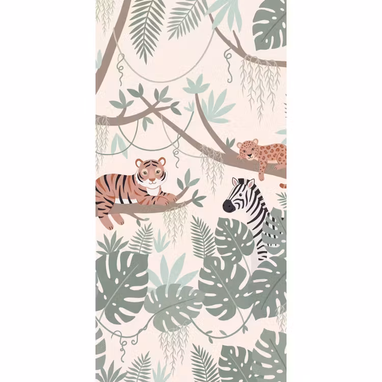 Behang - Jungle - Rustiek - Pastel β 2