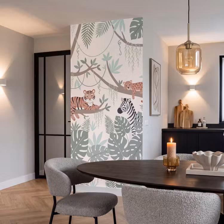 Behang - Jungle - Rustiek - Pastel β 5