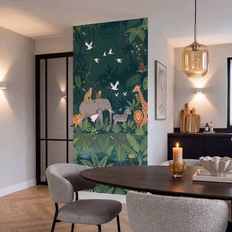 Behang - Tropisch - Jungle - Groen — 5