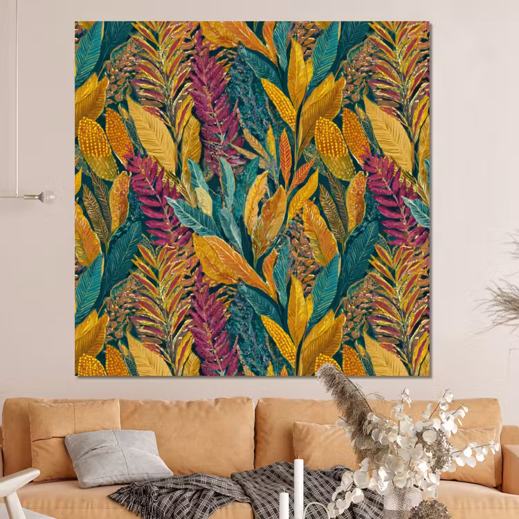 Forex - Tropische - Botanisch - Patroon - Kleurrijk - Exotisch — 4