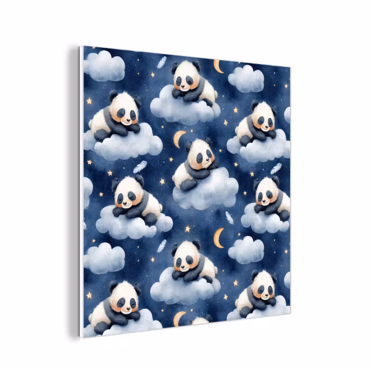 Forex - Panda's - Slapen - Blauw — 1