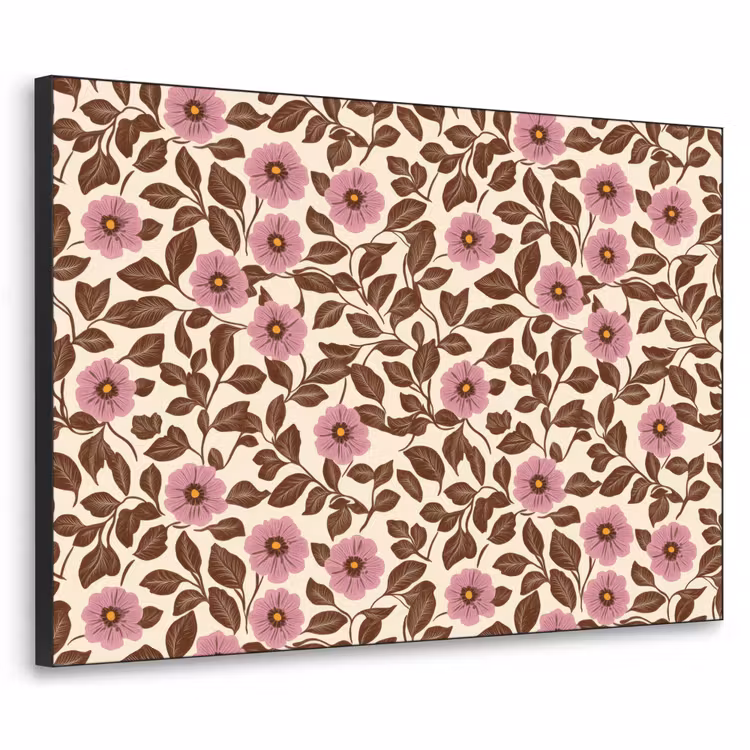 Art Frame - Bloemen - Bladeren - Kleurrijk