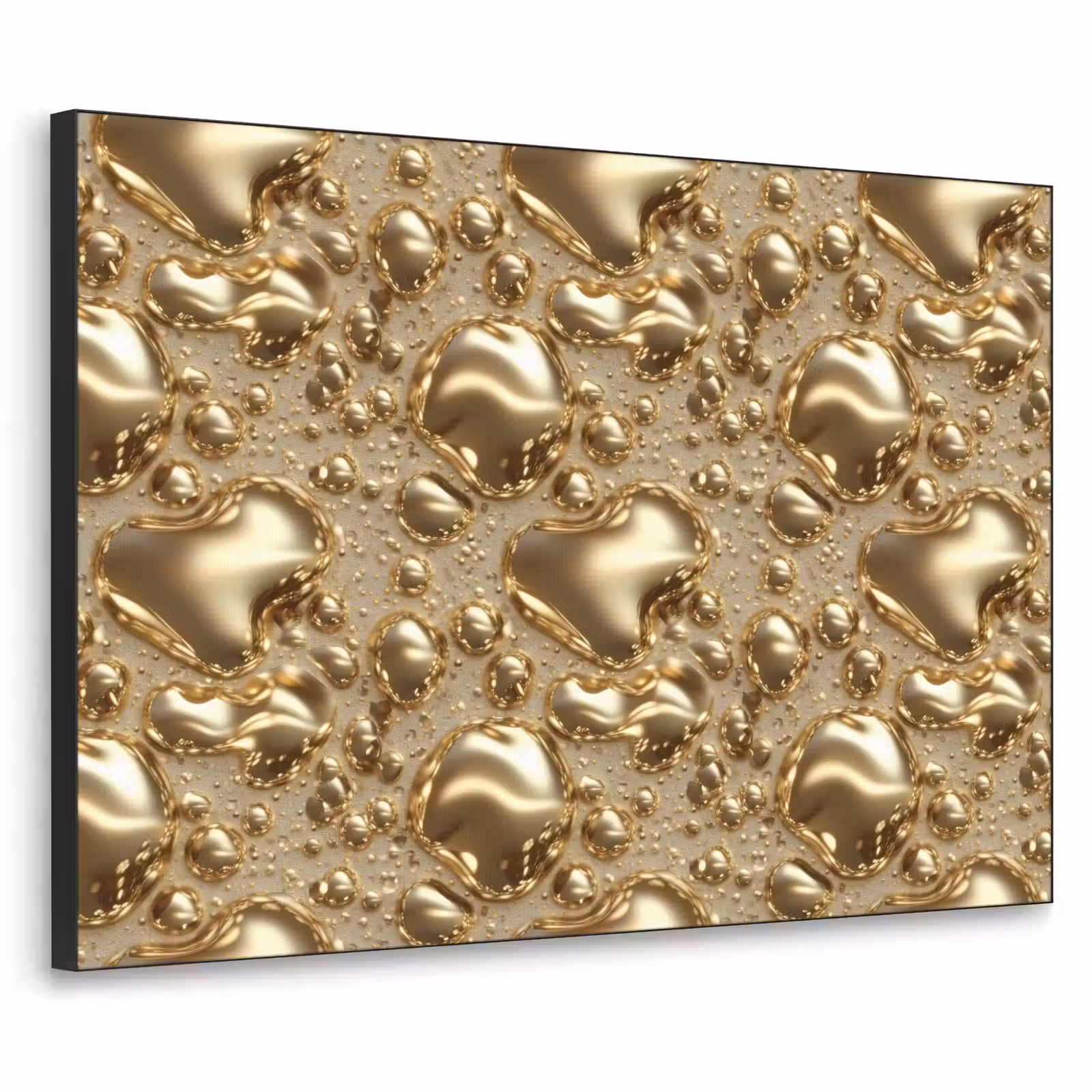 Art Frame - Druppels - Organisch - Goud — 1