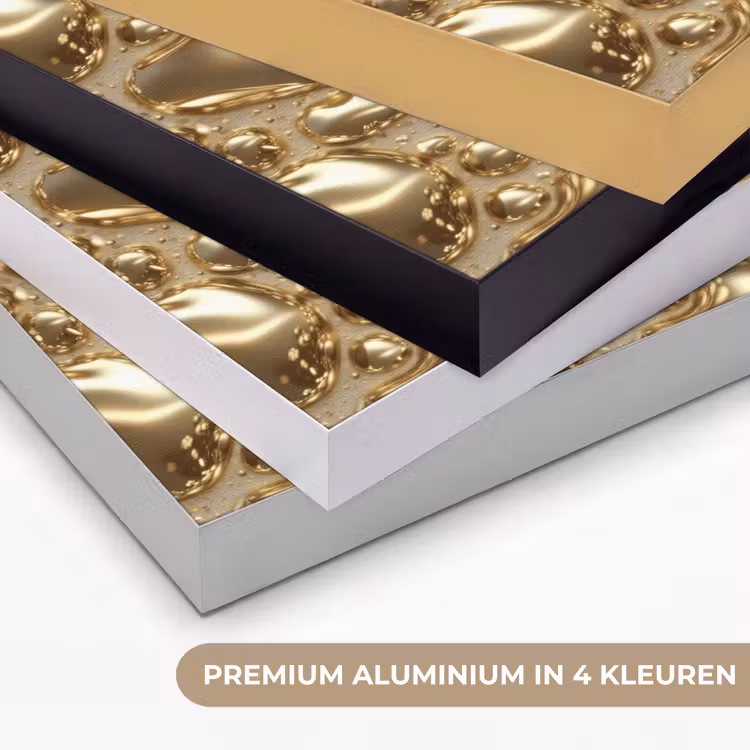 Art Frame - Druppels - Organisch - Goud — 2