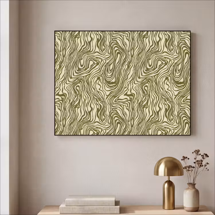 Art Frame - Abstract - Marmer - Groen — 5