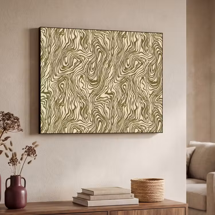 Art Frame - Abstract - Marmer - Groen — 7