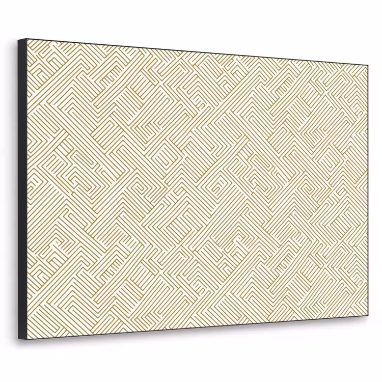 Art Frame - Geometrisch - Lijnen - Groen — 1