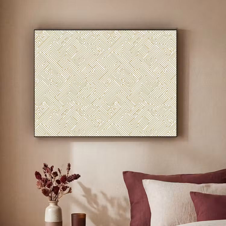 Art Frame - Geometrisch - Lijnen - Groen — 3