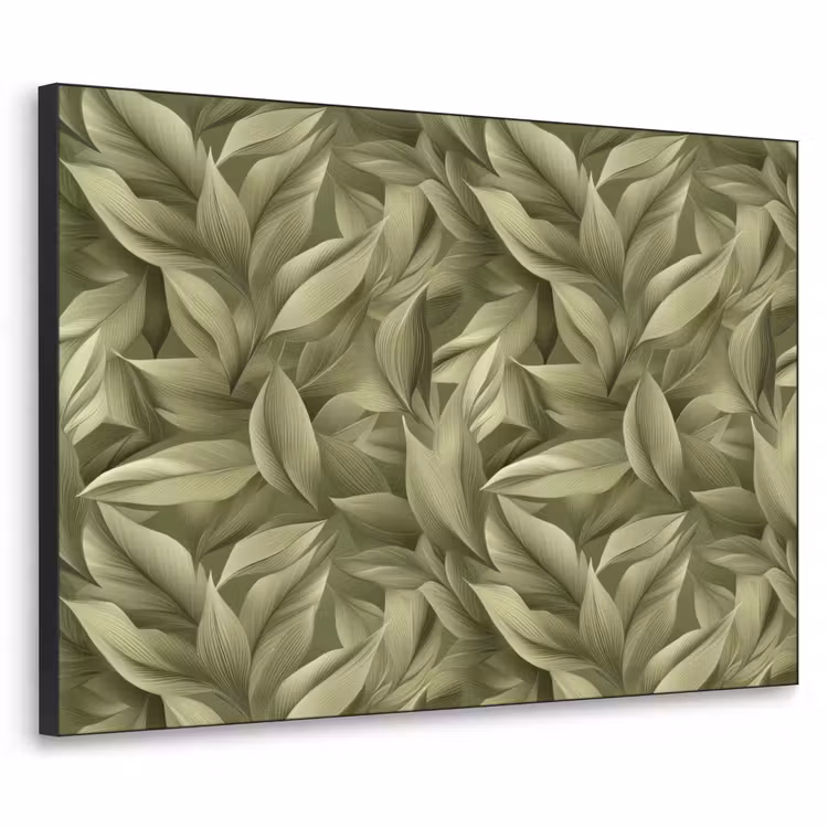 Art Frame - Bladeren - Modern - Groen — 1