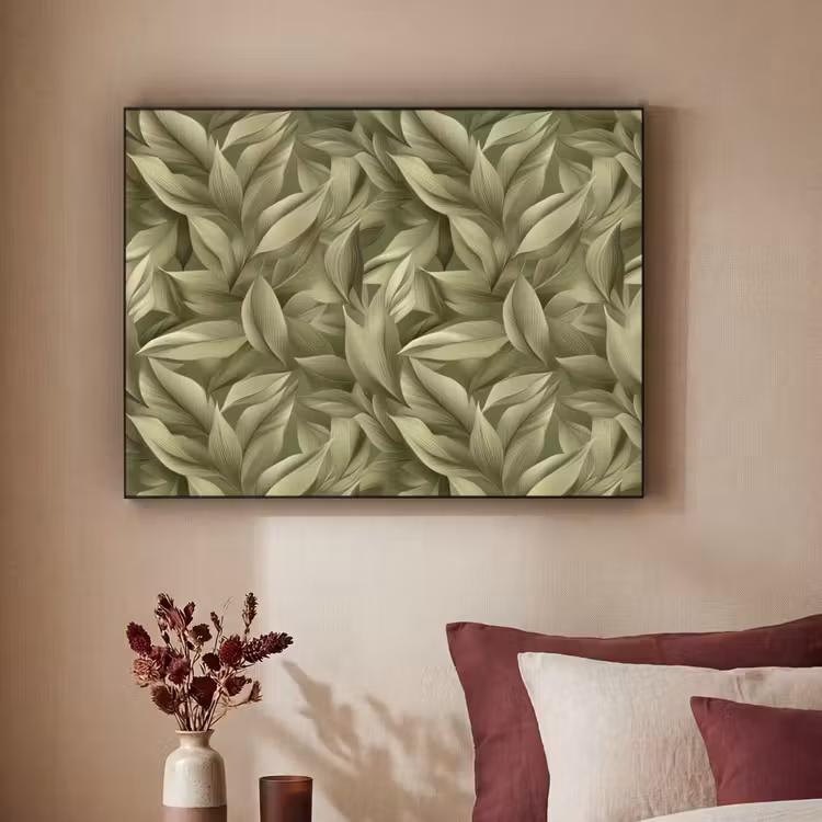 Art Frame - Bladeren - Modern - Groen — 3