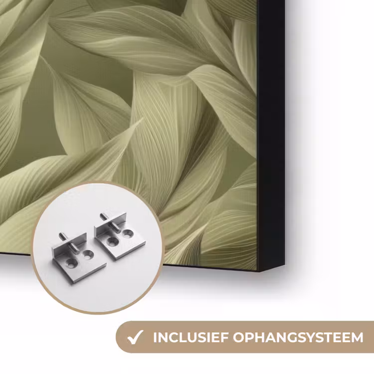 Art Frame - Bladeren - Modern - Groen — 6