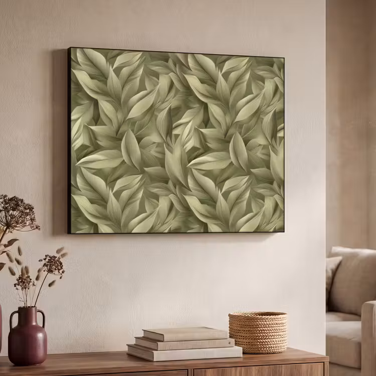 Art Frame - Bladeren - Modern - Groen — 7