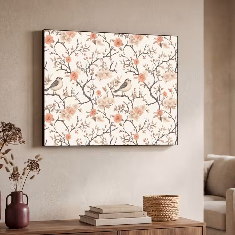 Art Frame - Kersenbloesem - Mus - Roze — 7