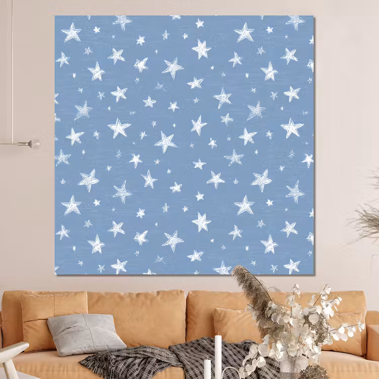 Forex - Sterretjes - Patroon - Blauw — 4